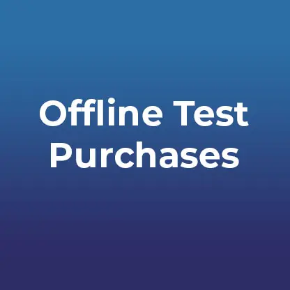 Offline Test Purchase
